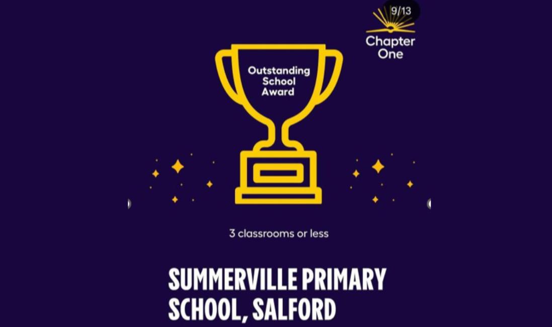 Small School of the Year award by Chapter One